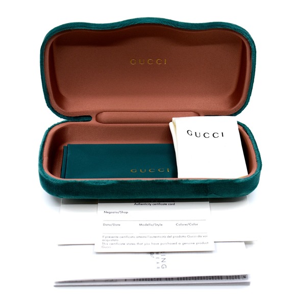 NEW GUCCI GG1257S 001 BLACK GREY AUTHENTIC SUNGLASSES - Picture 16 of 16